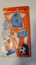 1973 Mattel Big Jim Soccer Suit Outfit Ball In Original Package  picture