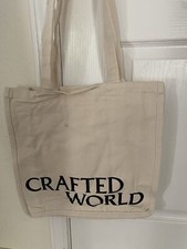 Loewe Crafted World Exhibition Gift Tote Bag Limited Canvas Blue picture