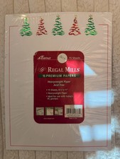 AMPAD Regal Mills Foil Heavyweight Acid-Free Letter Printer Paper 15 Sheets picture