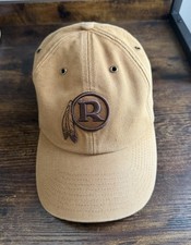 Rare Washington Redskins Hat cap mens brown 47 brand x Carhartt '47 clean up NFL picture