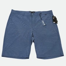 TravisMathew Beck Shorts Mens 42 Blue Stretch Performance Golf picture