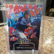 Leaf 2025 Optichrome Baseball Cooper Pratt Aquatic #AB-37 Crab Shimmer 1/1 picture