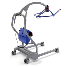 Arjo Maxi Twin Compact Floor Lifter Patient Lift Compatible with Multiple Slings picture