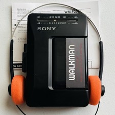 🔥 Sony Walkman WM-F2015 Cassette Tape Player Radio AM/FM - NEW BELTS - Serviced picture