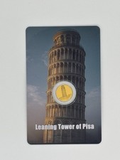 2026 Liberia Leaning Tower of Pisa Gold Coin 1/1000 oz .9999 Fine picture
