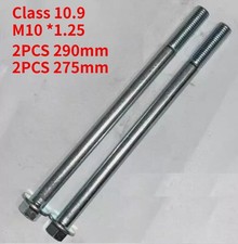 Class 10.9 M10 *1.25 Bolt Flange head Cap Screw 2PCS 290mm + 2PCS 275mm picture