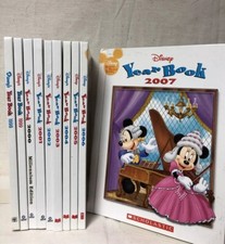 Disney’s Yearbook 1998 - 2007. Includes Millennium Edition Lot 10 picture