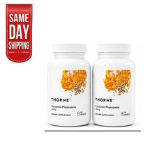 Thorne Curcumin Phytosome 1000mg Dietary Supplement | 120 Capsules pack of 2 New picture