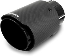 Brand New Mishimoto Carbon Fiber Exhaust Tip 3” Black picture