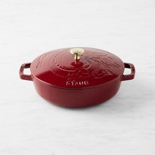 Staub Cast Iron Dragon Braiser, 2.5-Qt., Cranberry-williamssonoma|32294 picture