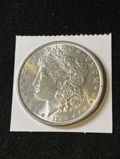 1889 P Morgan Silver Au/Unc $1 picture