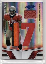 2010 Absolute RPM #217 Arrelious Benn Buccaneers JERSEY NUMBER PRIME 01/10 picture
