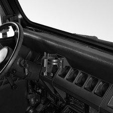 Scratch-Free Support: Walkie Talkie & Phone Mount for 87-95 Jeep Wrangler YJ picture