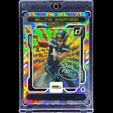 JAXSON SMITH-NJIGBA RARE ROOKIE HYPER REFRACTOR INVESTMENT CARD SEAHAWKS MINT picture