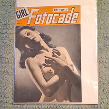 RARE 1935 Girl Fotocade Volume No.7 First Edition Excellent Condition picture