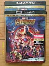 Avengers: Infinity War ( 4K Ultra HD/Blu-ray/Digital Code, 2018 ) w/Slipcover picture
