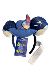 Disney World 50th Mickey Mouse Main Attraction Peter Pan's Flight Ear Headband picture