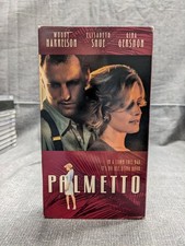 Palmetto VHS 1998 Film Noir Thriller Woody Harrelson Warner Bros picture
