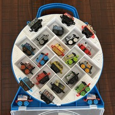 Thomas The Train Mini Trains Toys With Case - Lot of 22 - Excellent Condition picture