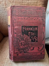 Antique RARE Pilgrim’s Progress John Bunyan Franklin Illustrated Edition HC picture