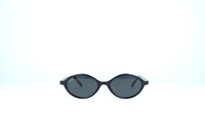 WMP Selene black oval Polarized 1112 Sunglasses 50-20-149 BLKBLK picture