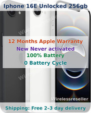 Never Activated/Never Used Apple iPhone 16e  - Unlocked *Choose Color & Storage picture