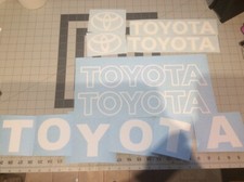 Toyota Forklift Decal Kit Complete without safety decals  picture