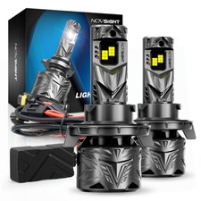 NOVSIGHT 2x H13 9008 LED Headlight Bulbs 250W 80000LM High/Low Beam Super Bright picture