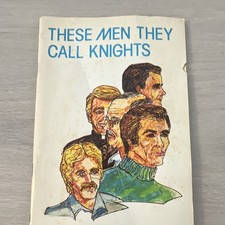vintage Knights of Columbus historical informational booklet chapbook MCM 70s picture