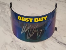 Matt Kenseth #17 Best Buy RACE USED Cup Series SIGNED Helmet Visor AUTOGRAPHED picture