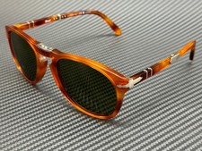 PERSOL PO0714SM 96 P1 Terra Di Siena Green Polarized Steve McQueen 54 mm Sunglas picture