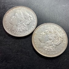 2 1921 D $1 GENUINE UNITED STATES MORGAN 90% SILVER DOLLAR KM# 110 DENVER MINT picture