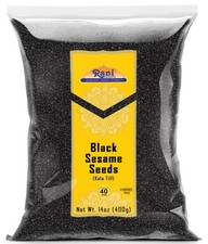 Rani Black Sesame Seeds Whole 14oz Raw Gourmet Non-GMO Kosher Vegan picture