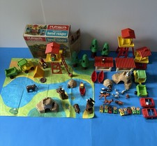 Huge 1975 Playskool Complete Boxed Forest Ranger Set + 2 National Park Sets picture