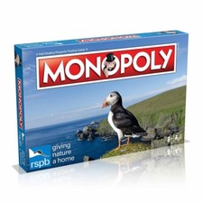 UK MONOPOLY BOARD GAME RSPB ROYAL SOCIETY FOR PROTECTION OF BIRDS EDITION NEW picture