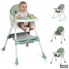 Ktaxon 6-in-1 Baby High Chair Travel Folding Highchair Feeding Rocking Seat picture