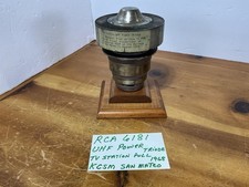 RCA 6181 UHF Power Triode KCSM SAN MATEO TV STATION TRANSMITTER Vintage 1968 picture