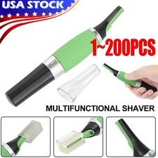 Hot Men Nose Ear Face Neck Eyebrow Hair Mustache Beard Trimmer Shaver Clipper PE picture