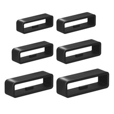 6 Pcs Men's Watch Band Keepers, Watch Strap Holder Loops Retainer picture