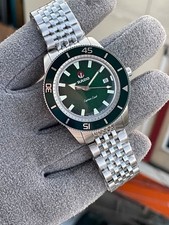 Rado captain cook automatic stainless steel Green dail mens Wrist Watch picture