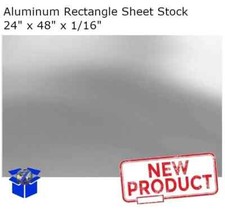 Aluminum Rectangle Sheet Stock 24