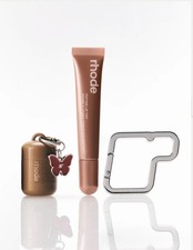 Rhode Peptide Lip TINT SWEET APPLE Gloss Carabiner Flutter Charm Gemini Blush picture