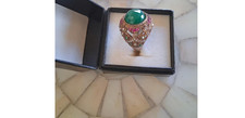 Unique Vintage Ottoman Design Sterling Silver Ring size 6 1/2 picture