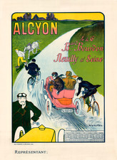 Alcyon Vintage Bicycle Poster Print Art Advertisement - Cycling - Art Deco picture