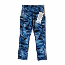 NEW Lululemon Women's Speed Up Crop Leggings (W6AO8S) 'Tidal Multi' Blue picture