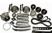 Engine Timing Chain and Accessory Drive Belt Kit with Water Pump 9-0391SBK6A picture