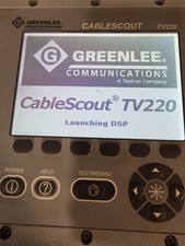Greenlee TV220 CableScout - TDR Cable Tester for CATV picture