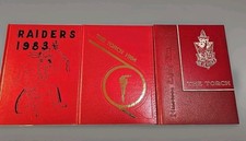 1983 1984 1985 Blue Ridge High School Yearbook Lot New Milford PA The Torch picture