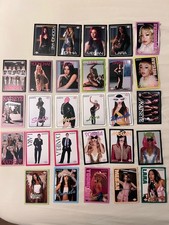 KATSEYE ESCO TRADING CARDS LOT OF 28 MINT CONDITION W/ 3 NUMBERED FOILS picture
