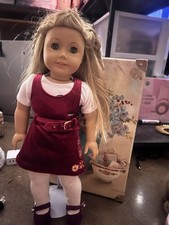 Kaylee American Girl Doll And Julie’s Christmas Dress picture
